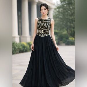 Renzo + Kai body con evening gown